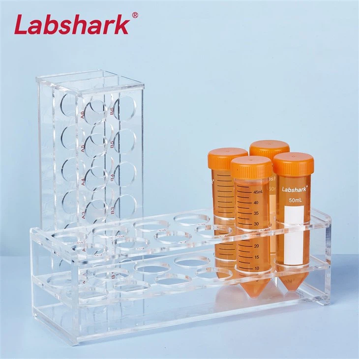 Laboratory Acrylic Tube Rack Tube Holder factory