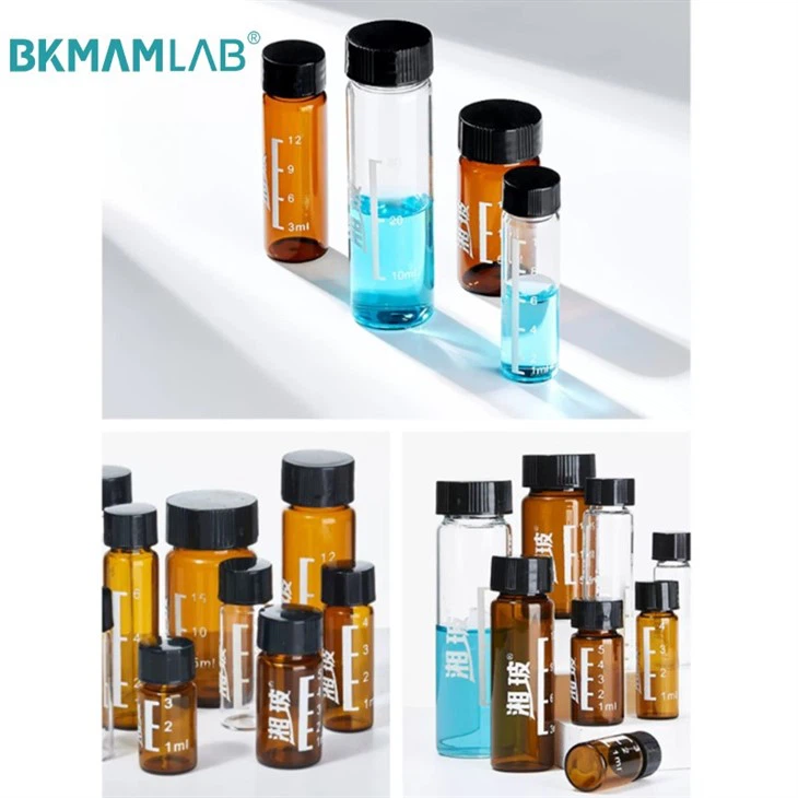 Laboratory Scientific Glass Injection Bottle